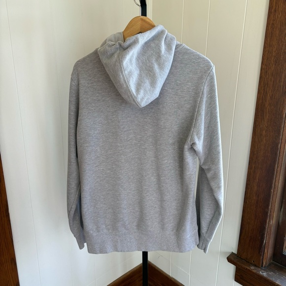 The North Face Heather Gray Casual Outdoor Fall Comfy Pullover Hoodie Mens Med - Picture 3 of 10